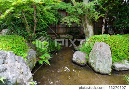 Japanese garden of Osaka Shitennoji Japanese garden of Osaka Shitennoji 33270507