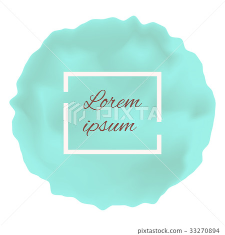 Abstract blue viscous liquid background for text 33270894