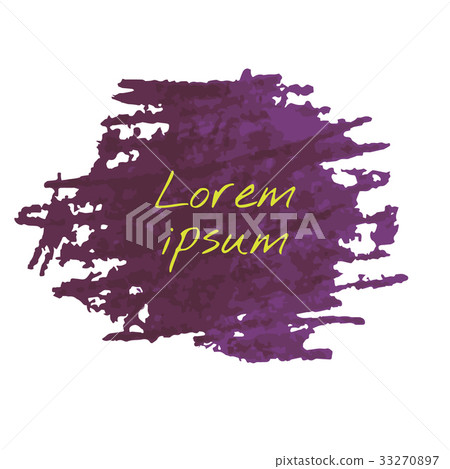 Abstract purple splash blot background for text 33270897