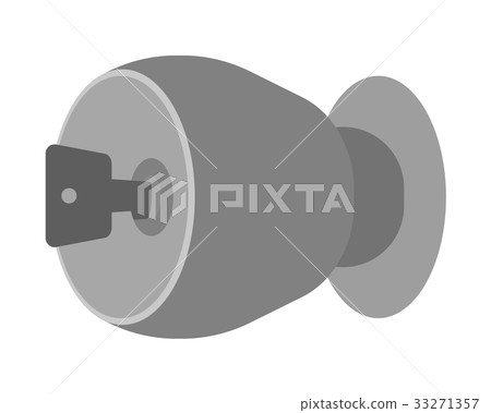 Locked doorknob 33271357