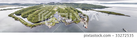 Aerial view of the beautiful historic harbour Aerial view of the beautiful historic harbour 33272535