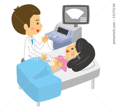 Abdominal echo [two head and series] 33274138