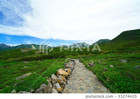 View the direction of Murodo from Tateyama Tengudaira 33274420