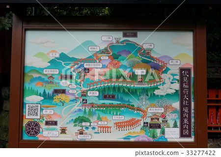 Kyoto Fushimi-Inari Taisha Premises Map 33277422