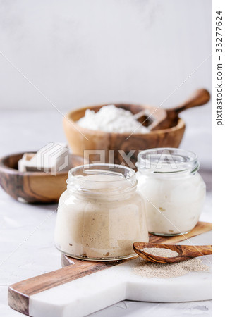 Sourdough for baking bread 33277624