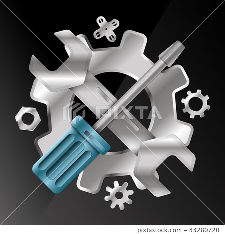 Service symbol vector 33280720