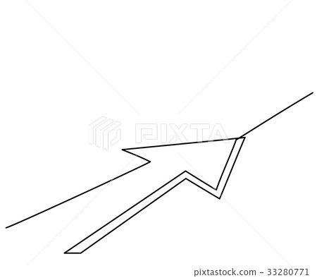 Abstract arrows sign 33280771
