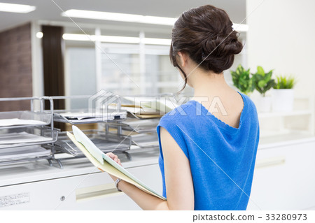 Office clerk office casual Office clerk office casual 33280973