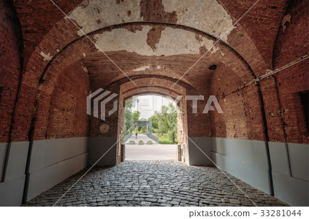 Brest, Belarus. Inside Facade Of The Kholm Gate Brest, Belarus. Inside Facade Of The Kholm Gate 33281044