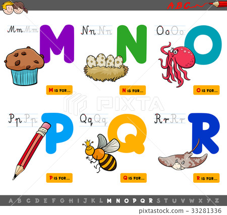 educational cartoon alphabet letters for kids educational cartoon alphabet letters for kids 33281336