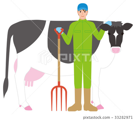 奶牛人和牛 33282971