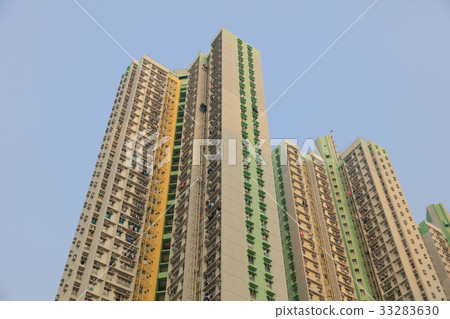 public apartment block in Hong Kong public apartment block in Hong Kong 33283630