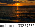 Torii and sun of Morito coast 33285732