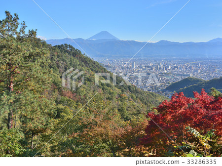 甲府市區和富士山778 380 甲府市區和富士山778 380 33286335