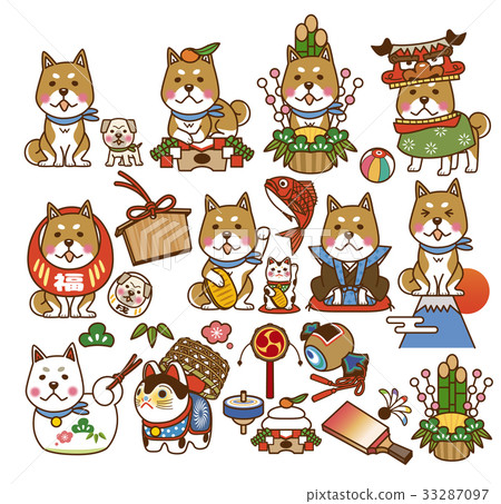 新年卡的材料 33287097