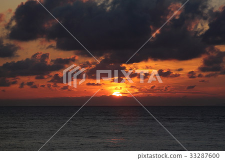 夕陽 夕陽 33287600