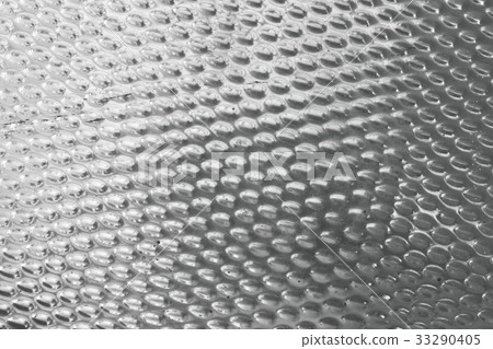 Texture Background of Silver Plate with Convex 33290405