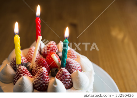 生日蛋糕3歲 33290426