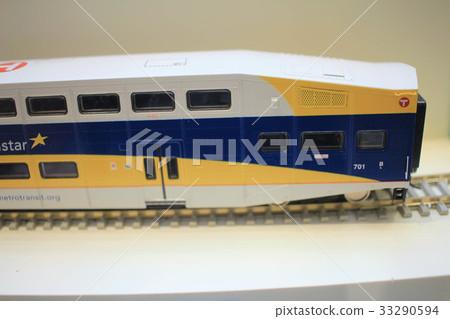 closeup of a vintage model train closeup of a vintage model train 33290594