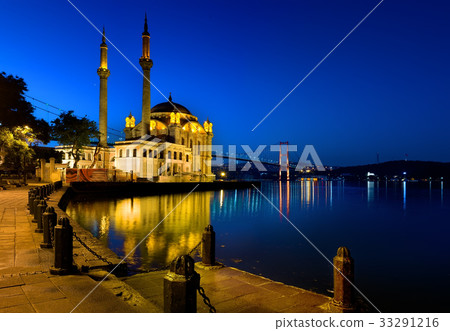Ortakoy Mosque st sunrise Ortakoy Mosque st sunrise 33291216