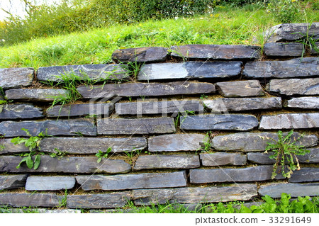 dry stone wall background texture 33291649