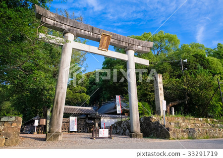 和歌山縣田邊市鳥居神社鳥居 和歌山縣田邊市鳥居神社鳥居 33291719