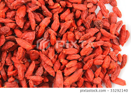 dried goji berries food background 33292140