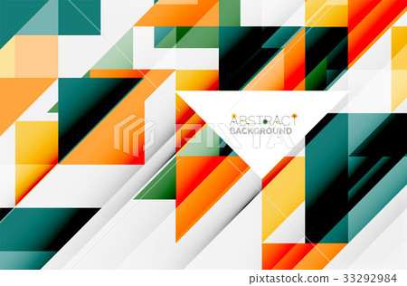 Triangle pattern design background Triangle pattern design background 33292984