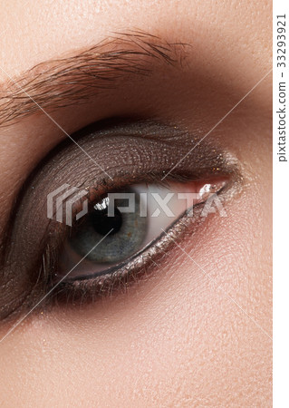 Beauty, cosmetics concept. Beauty girl with makeup 33293921
