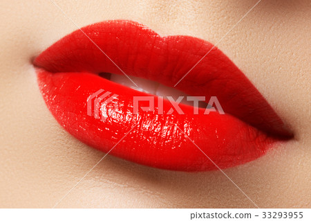 Beauty, cosmetics concept. Beauty girl with makeup Beauty, cosmetics concept. Beauty girl with makeup 33293955