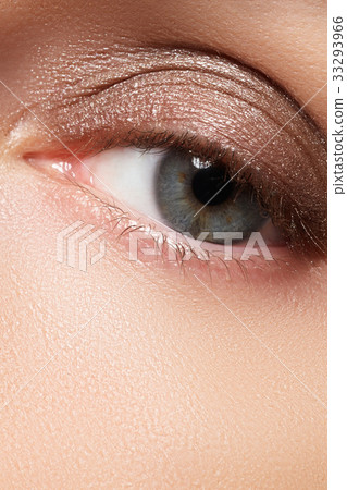 Beauty, cosmetics concept. Beauty girl with makeup 33293966