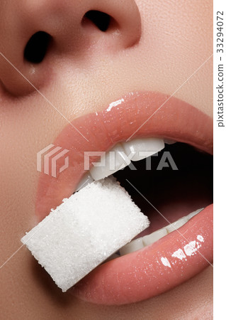 Beauty, cosmetics concept. Beauty girl with makeup 33294072