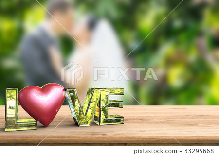 love text with heart shape love text with heart shape 33295668