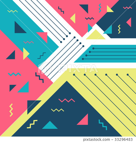 hipster geometric background 33296483