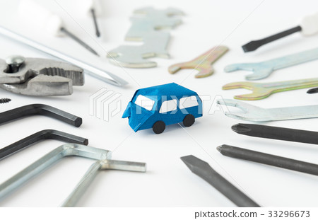 Car repair maintenance car inspection 33296673