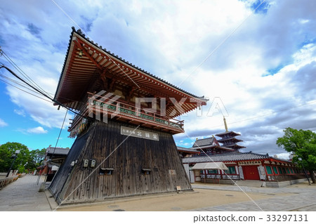 四天王寺北塔鐘樓（北鐘樓鐘樓，黃鐘樓） 33297131