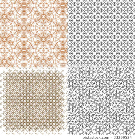 Set of pattern. Modern stylish texture. Repeating - Stock Illustration ...