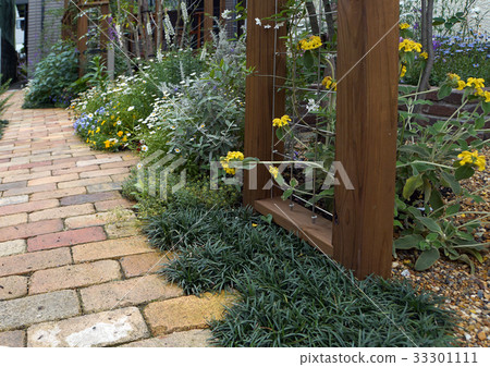 House with wood deck 33301111