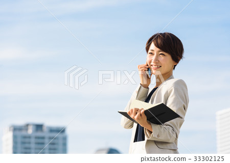 Business scene sky and building 33302125