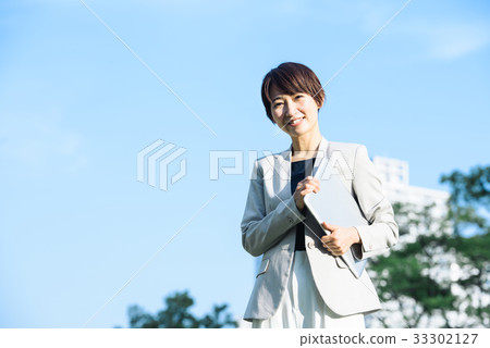 Business scene sky and building 33302127