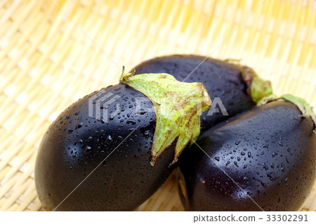Three eggplants with assorted eggplants a-6 Three eggplants with assorted eggplants a-6 33302291