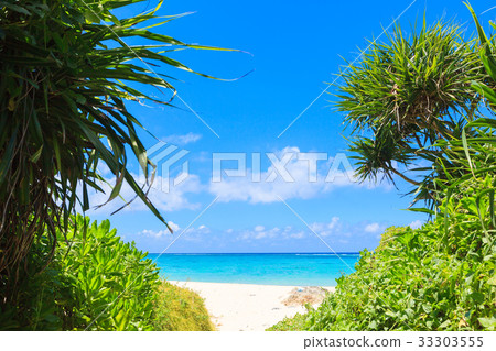 Nagahama beach sea Okinawa Nagahama beach sea Okinawa 33303555