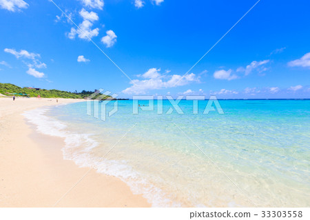 Nagahama beach sea Okinawa 33303558