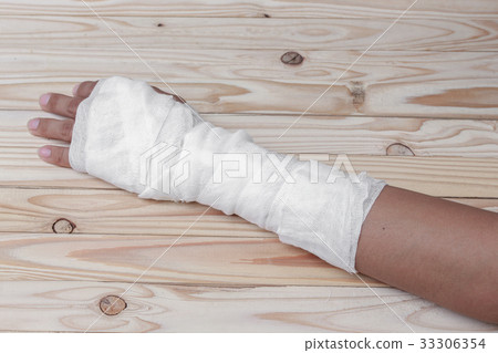 Gauze bandage hand contusion treating patients Gauze bandage hand contusion treating patients 33306354
