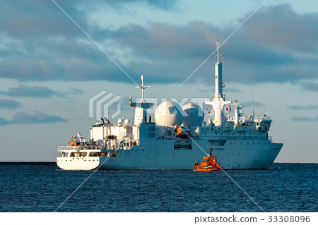 White military ship White military ship 33308096