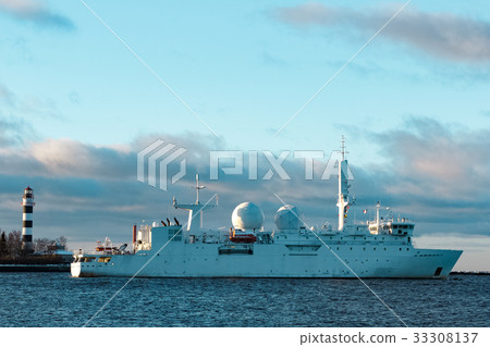 White military ship White military ship 33308137