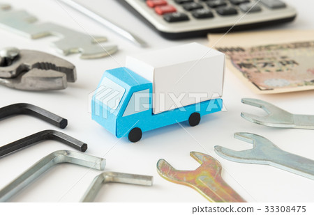 Truck repair maintenance car inspection 33308475