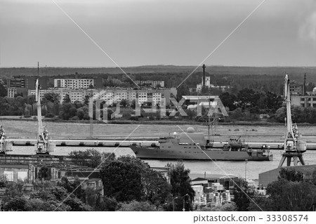 Military ship sailing Military ship sailing 33308574