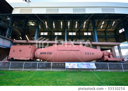 Higashida first blast furnace historical place open space 33310258