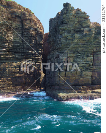 無人居住的島嶼懸崖峭壁 33311764